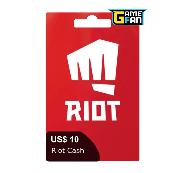 Riot cash US$ 10 para Riot Games