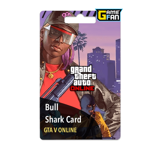 Bull Shark cash card para Rockstar