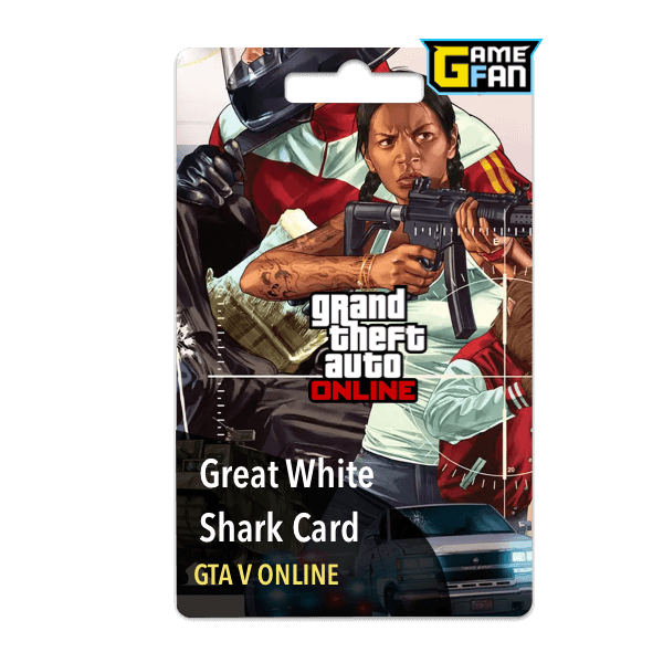 Great White Shark cash card para Rockstar