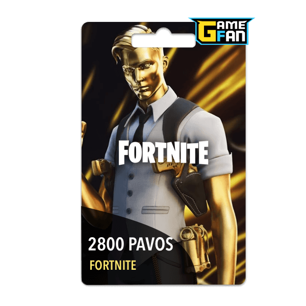 2800 Pavos para Epic Games