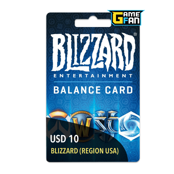 USD 10 (REGION USA) para Blizzard
