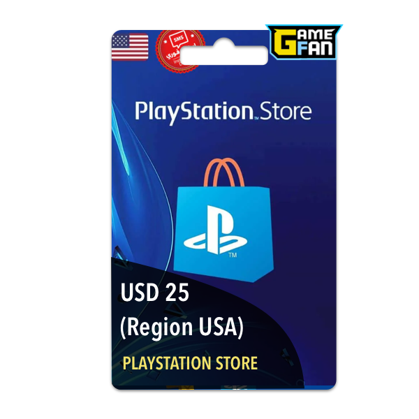 25 USD para Playstation